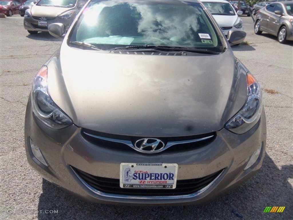 2013 Elantra GLS - Desert Bronze / Beige photo #1