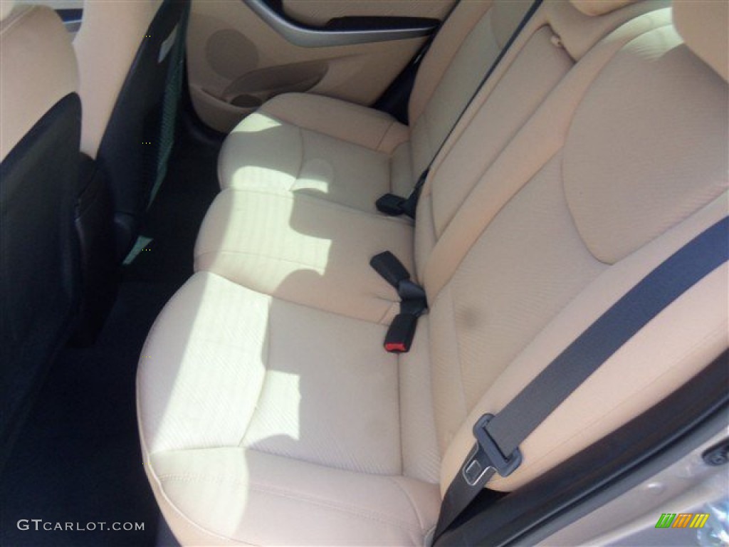 2013 Elantra GLS - Desert Bronze / Beige photo #6