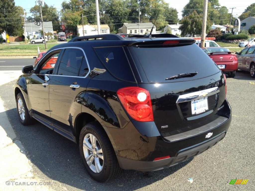 2010 Equinox LT AWD - Black / Jet Black photo #17