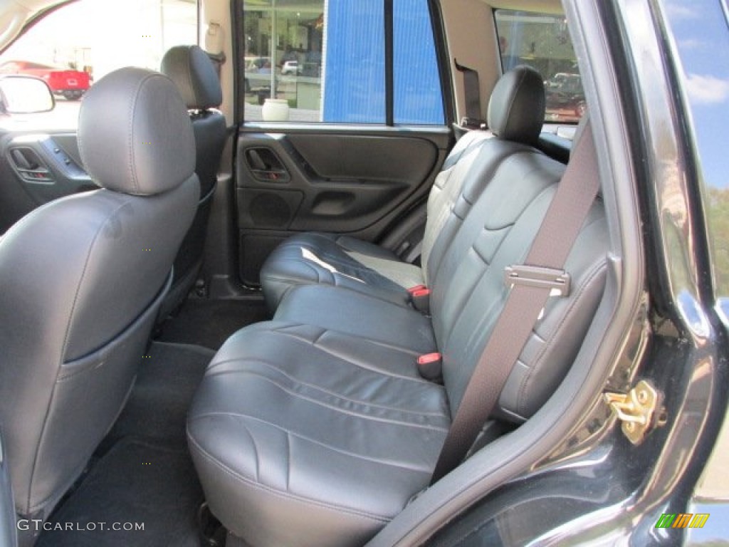 2004 Jeep Grand Cherokee Special Edition 4x4 Rear Seat Photos