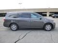 2014 Smoky Topaz Metallic Honda Odyssey EX  photo #2