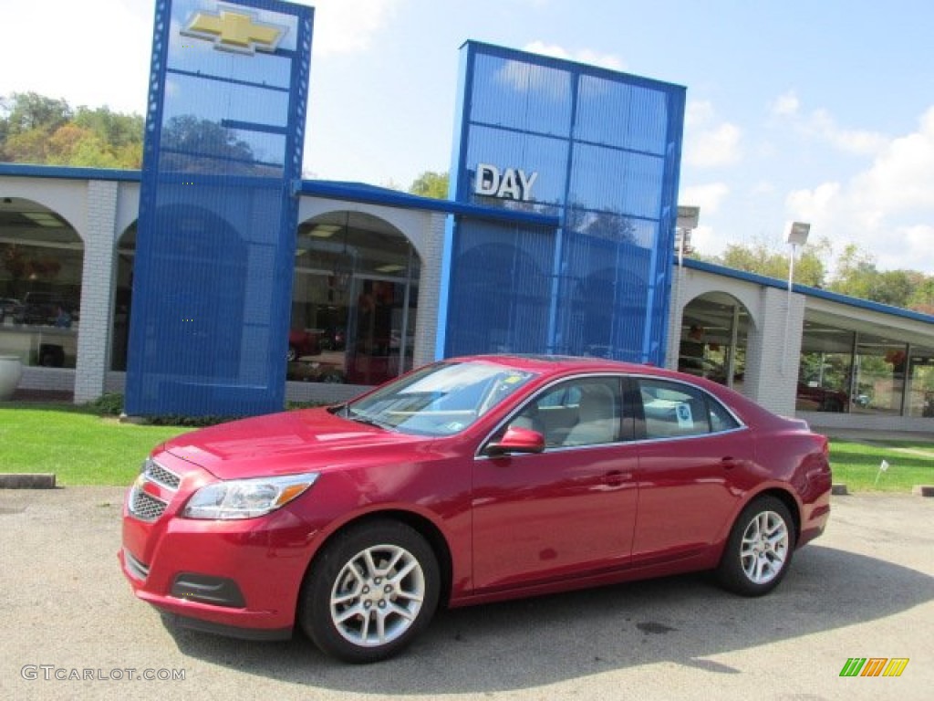 2013 Malibu ECO - Crystal Red Tintcoat / Cocoa/Light Neutral photo #1