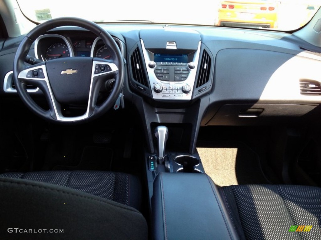 2010 Equinox LT AWD - Black / Jet Black photo #22