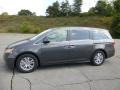 2014 Smoky Topaz Metallic Honda Odyssey EX  photo #6