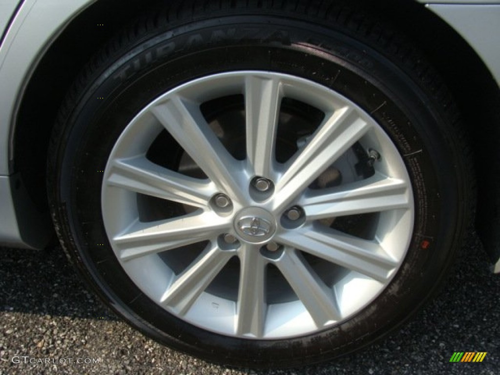2013 Camry XLE V6 - Classic Silver Metallic / Ash photo #14