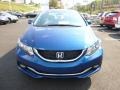 Dyno Blue Pearl - Civic EX-L Sedan Photo No. 8