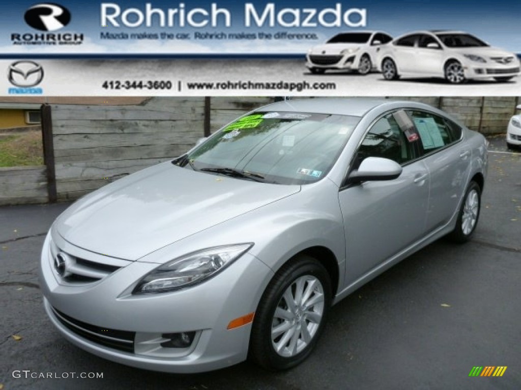 2011 MAZDA6 i Touring Sedan - Ingot Silver / Black photo #1