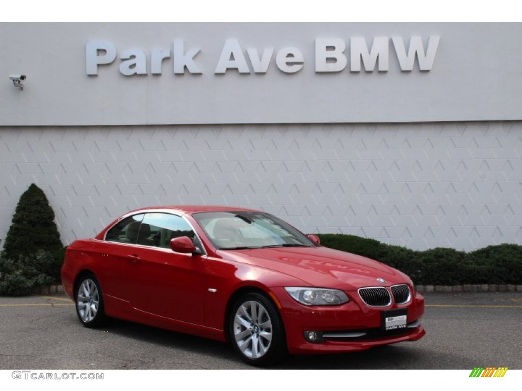 2013 3 Series 328i Convertible - Crimson Red / Oyster photo #1