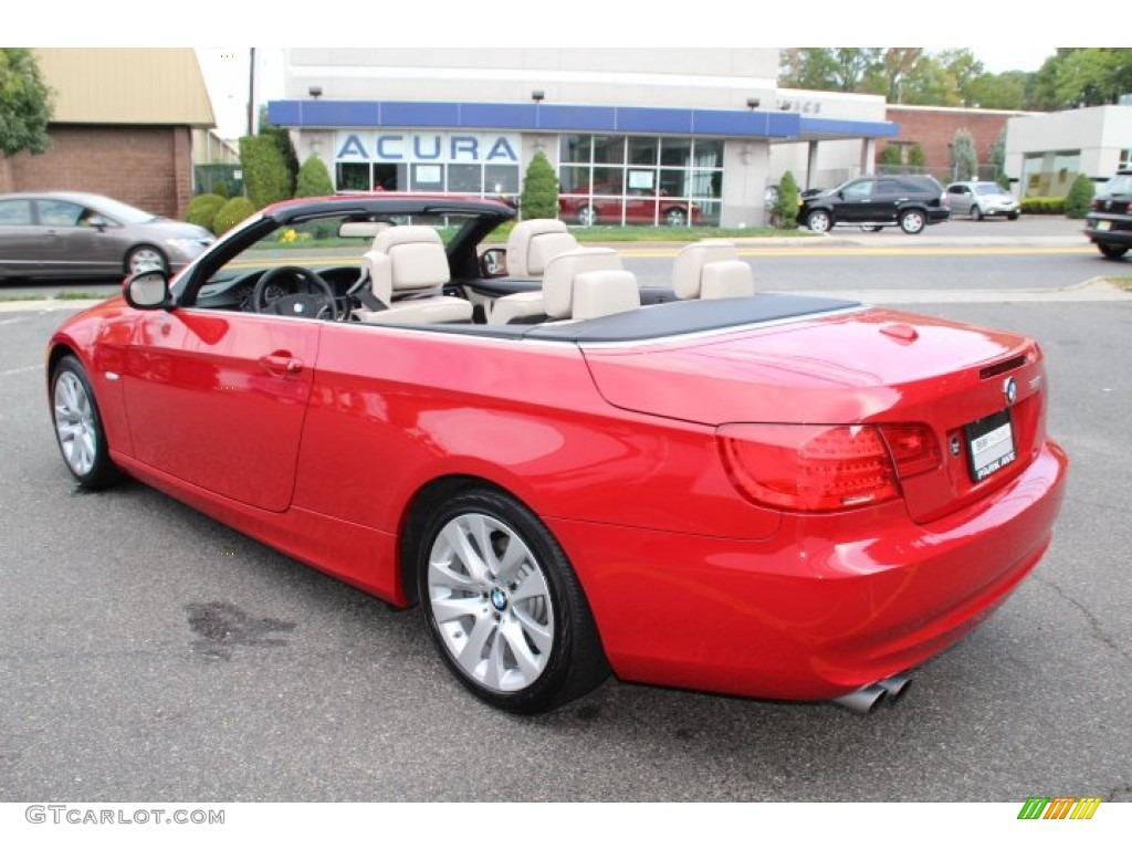 2013 3 Series 328i Convertible - Crimson Red / Oyster photo #5