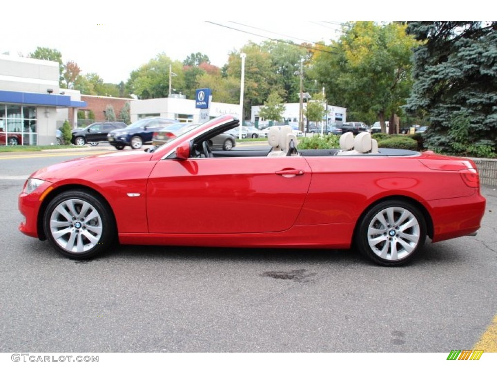 2013 3 Series 328i Convertible - Crimson Red / Oyster photo #6