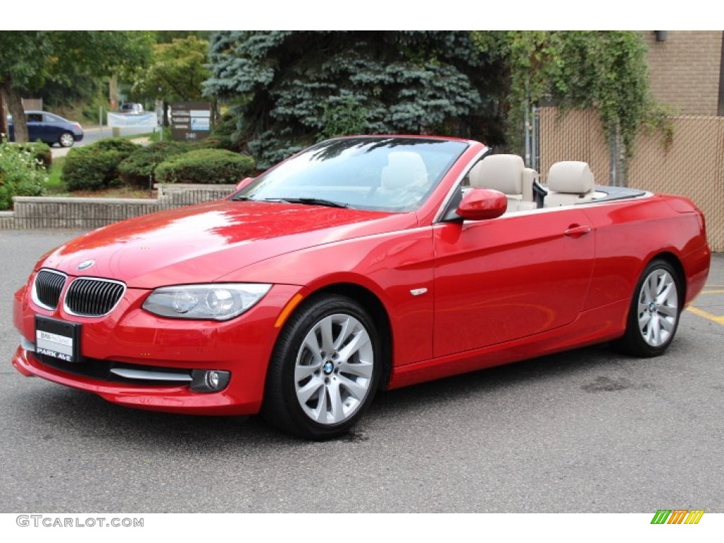 2013 3 Series 328i Convertible - Crimson Red / Oyster photo #7