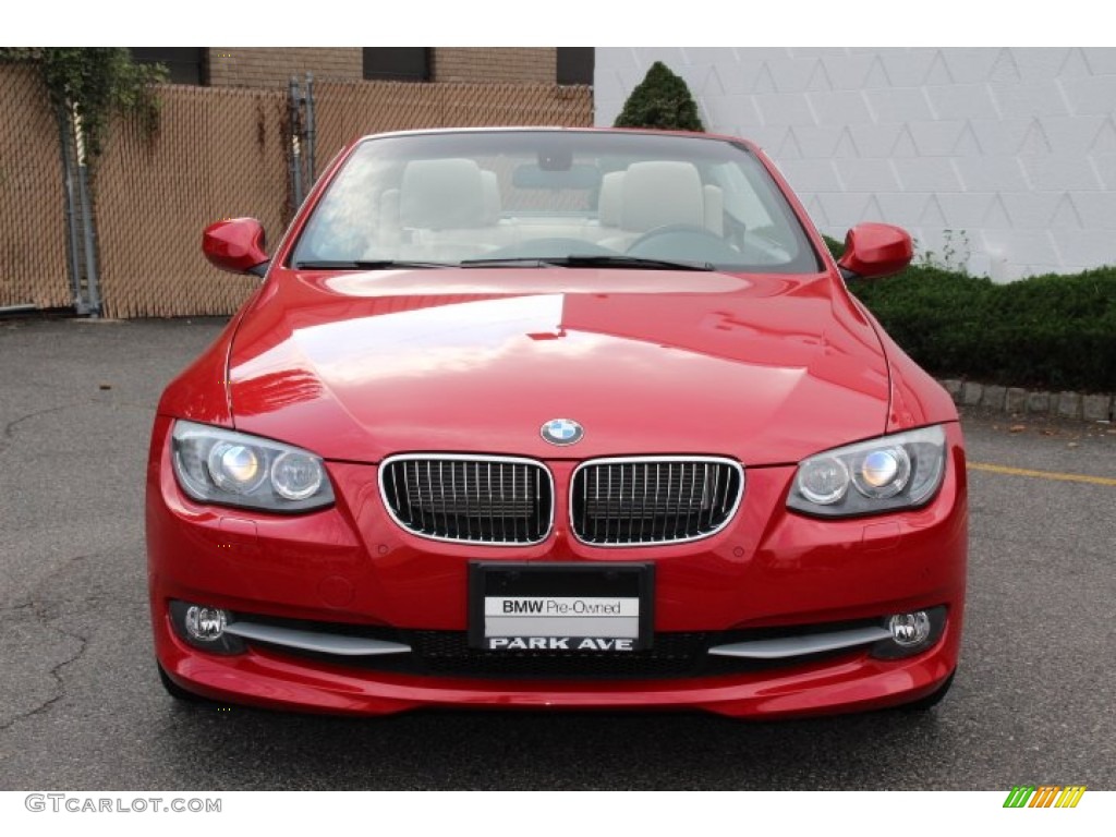 2013 3 Series 328i Convertible - Crimson Red / Oyster photo #8