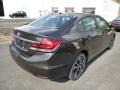 Kona Coffee Metallic - Civic EX-L Sedan Photo No. 3