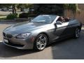 2012 Space Gray Metallic BMW 6 Series 650i Convertible  photo #7