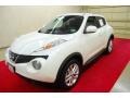 2013 Pearl White Nissan Juke SL  photo #3