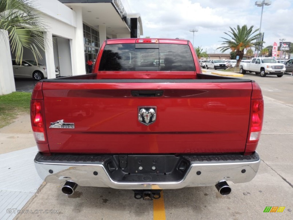 2011 Ram 1500 Sport Crew Cab - Deep Cherry Red Crystal Pearl / Dark Slate Gray/Medium Graystone photo #3