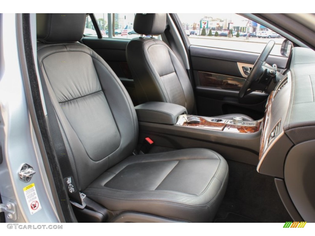 Warm Charcoal Interior 2011 Jaguar XF Sport Sedan Photo #86473092
