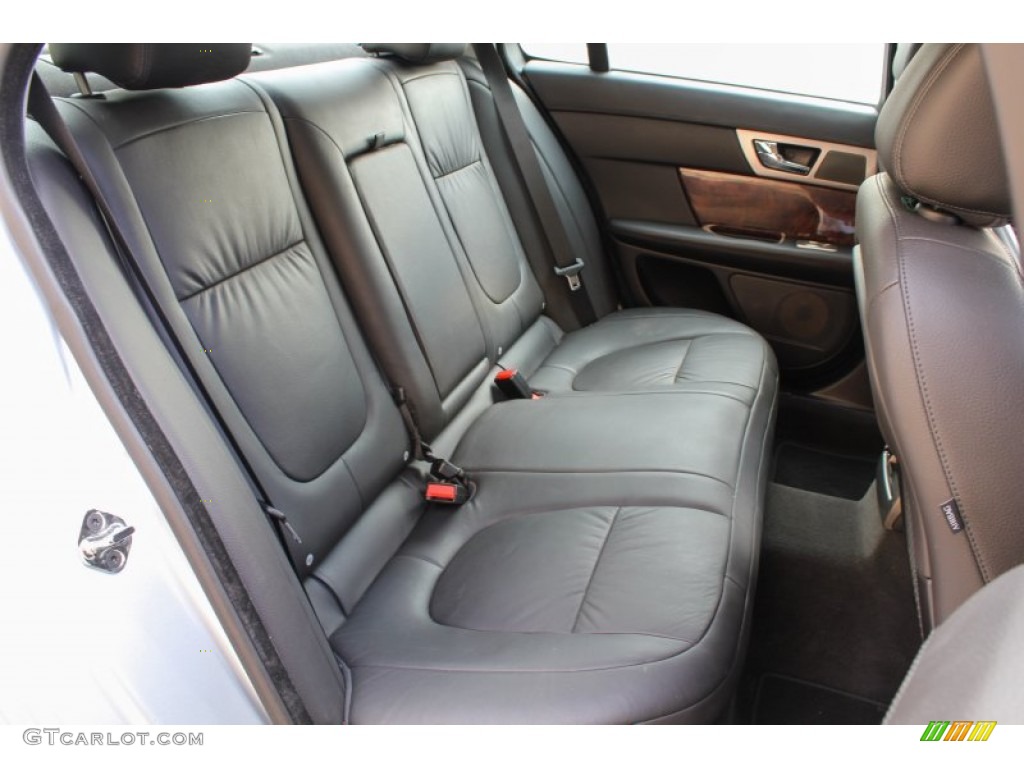 2011 Jaguar XF Sport Sedan Rear Seat Photo #86473155