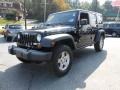 2012 Black Jeep Wrangler Unlimited Rubicon 4x4  photo #3