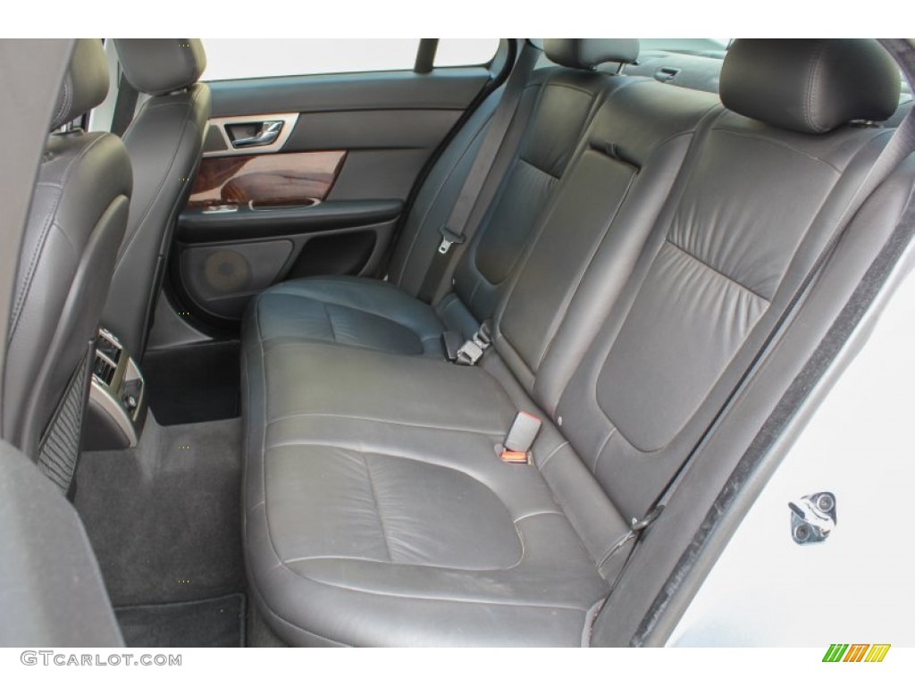 2011 Jaguar XF Sport Sedan Rear Seat Photo #86473215