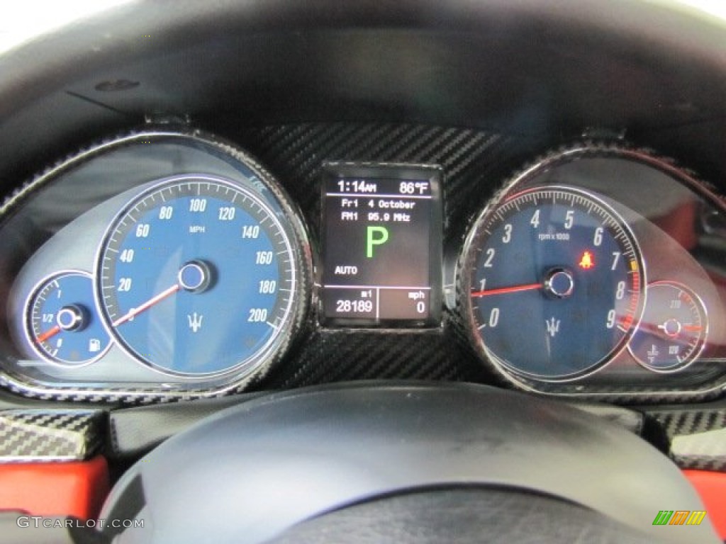 2010 Maserati GranTurismo S Gauges Photos