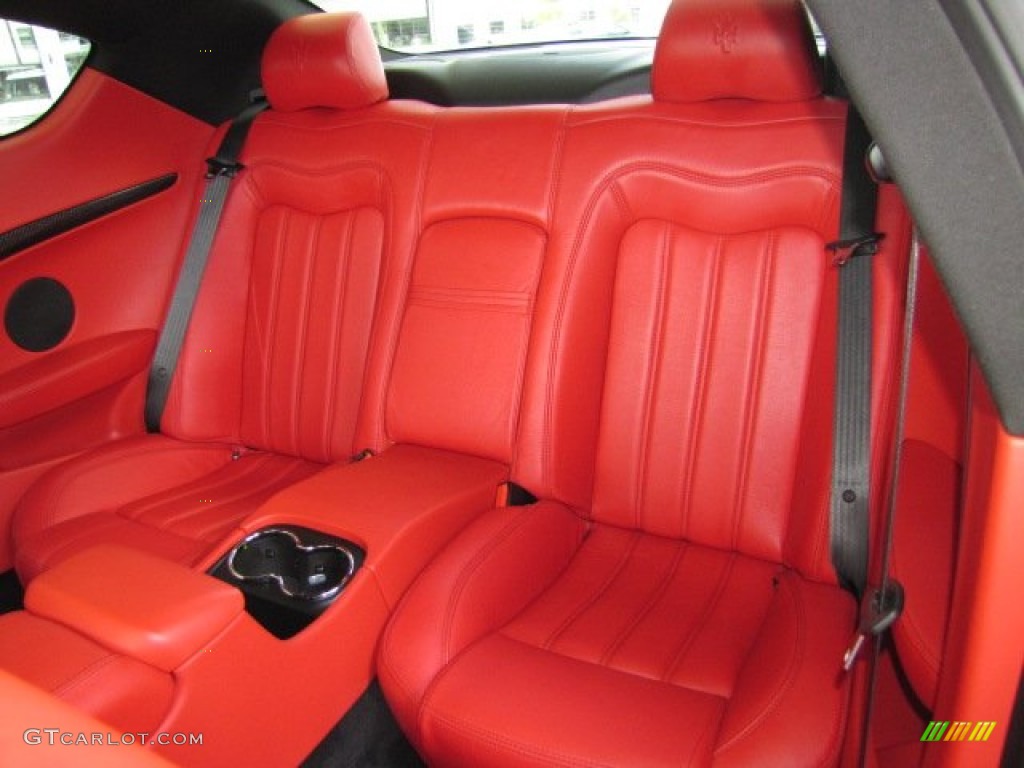 Rosso Corallo Interior 2010 Maserati GranTurismo S Photo #86473593