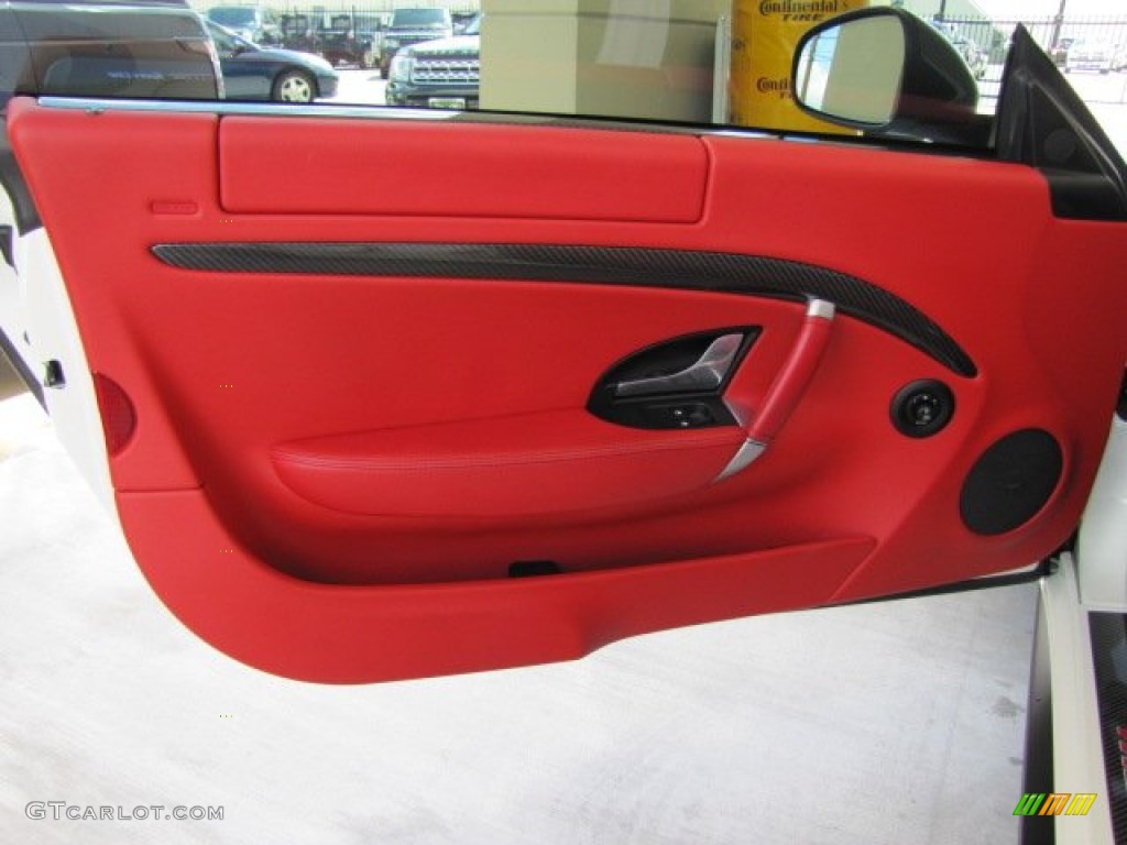 2010 Maserati GranTurismo S Rosso Corallo Door Panel Photo #86473824