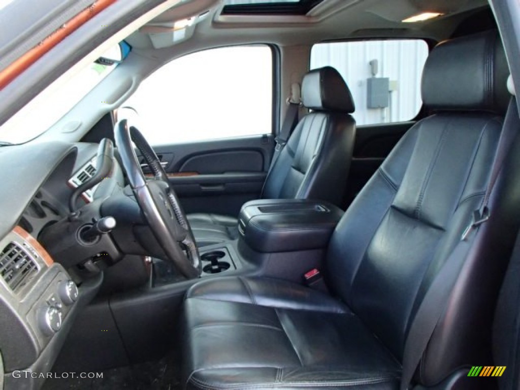 2007 Avalanche LTZ 4WD - Sunburst Orange Metallic / Ebony photo #8