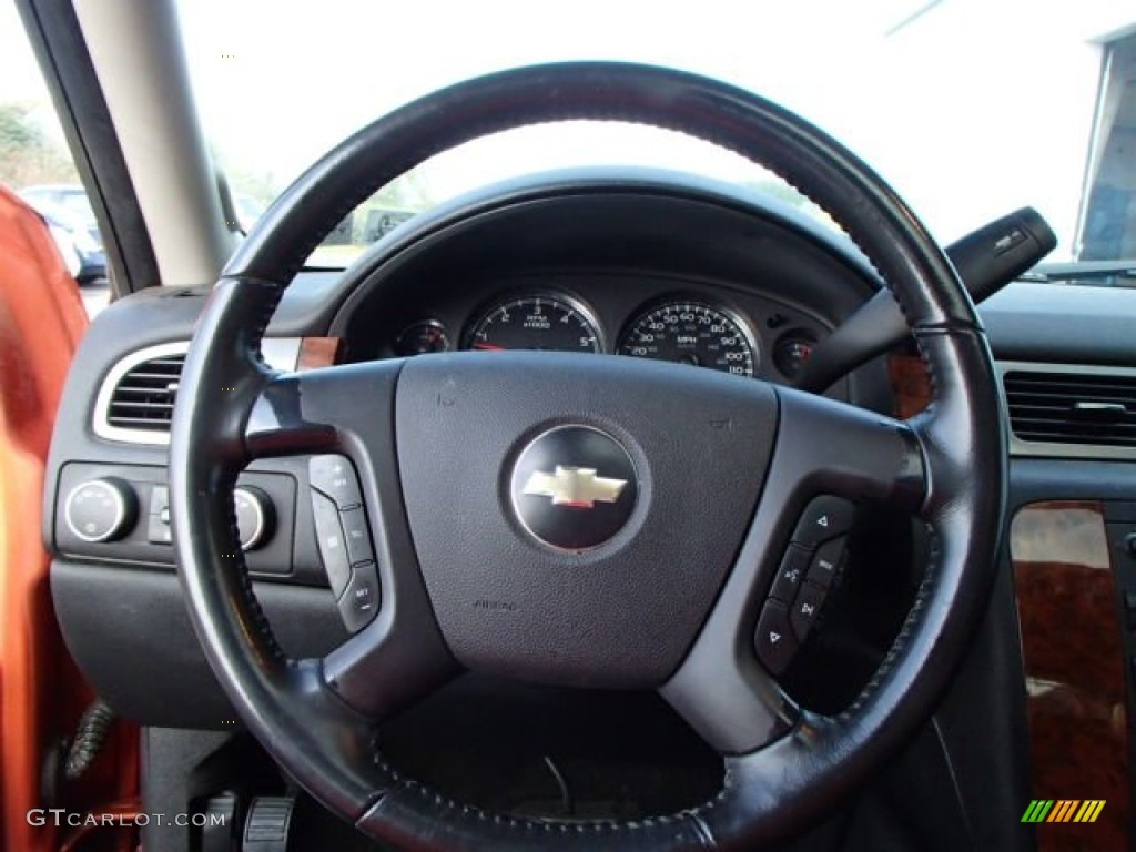 2007 Avalanche LTZ 4WD - Sunburst Orange Metallic / Ebony photo #13
