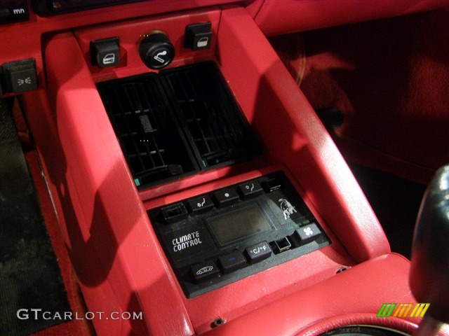 1988 Countach 5000 Quattrovalvole - White / Red photo #11