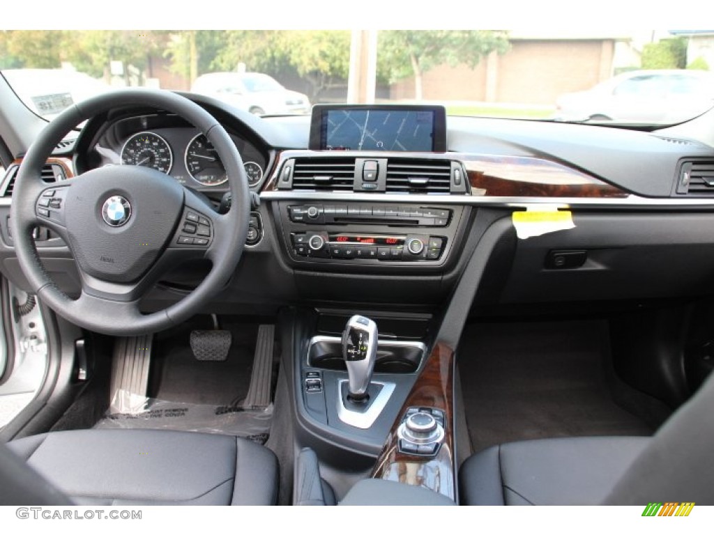 2013 3 Series 328i xDrive Sedan - Glacier Silver Metallic / Black photo #13