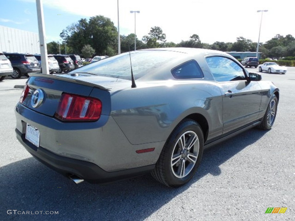 2011 Mustang V6 Premium Coupe - Sterling Gray Metallic / Charcoal Black photo #8