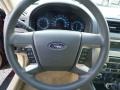 Medium Light Stone Steering Wheel Photo for 2011 Ford Fusion #86479479
