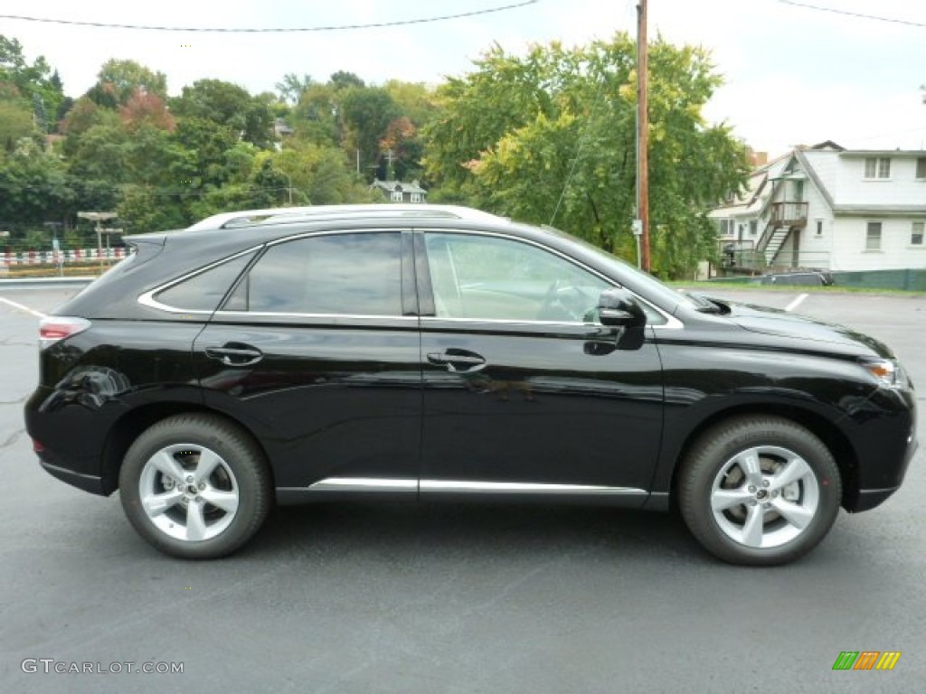 Obsidian Black 2014 Lexus RX 350 AWD Exterior Photo #86479560