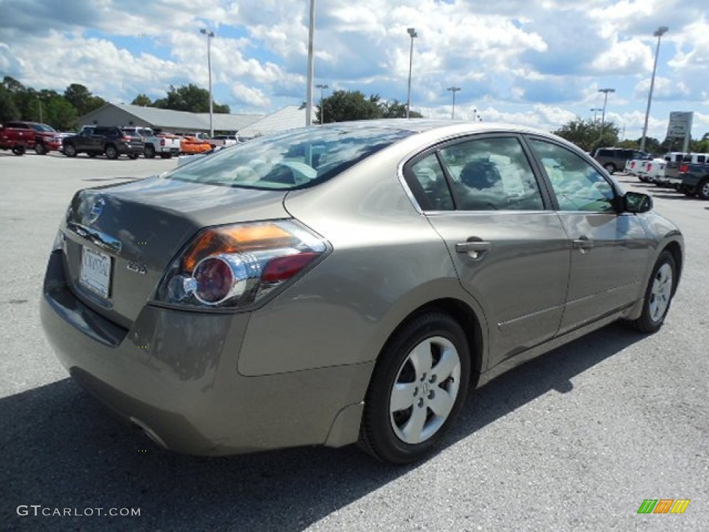 2008 Altima 2.5 S - Pebble Beach Metallic / Blond photo #9