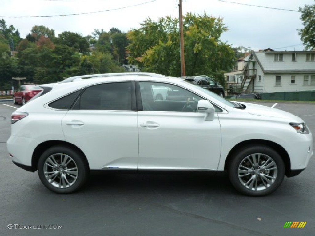 Starfire Pearl 2014 Lexus RX 450h AWD Exterior Photo #86479980