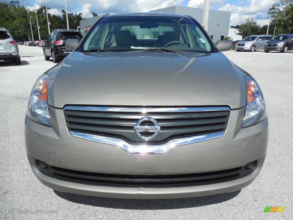 2008 Altima 2.5 S - Pebble Beach Metallic / Blond photo #14