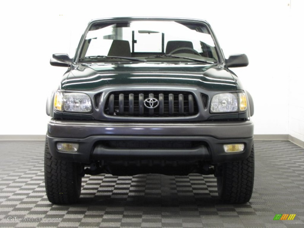 2003 Tacoma Regular Cab 4x4 - Imperial Jade Green Mica / Oak photo #2