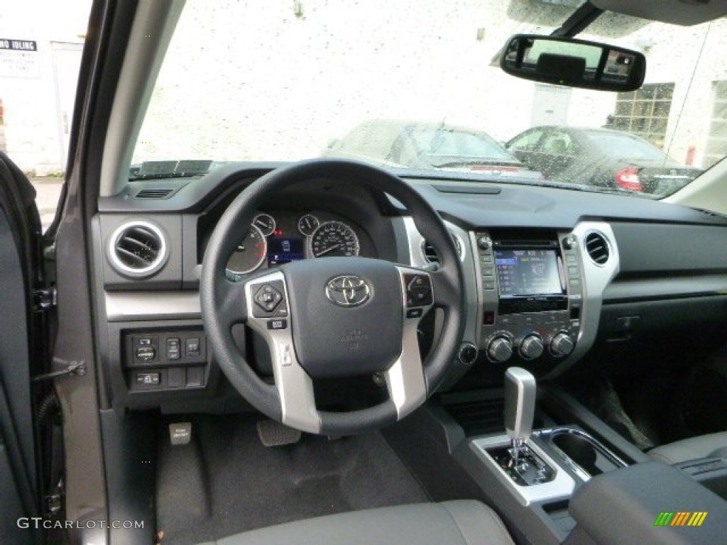 2014 Toyota Tundra SR5 Double Cab 4x4 Graphite Dashboard Photo #86481165