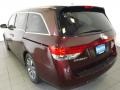 2014 Dark Cherry Pearl Honda Odyssey Touring Elite  photo #6