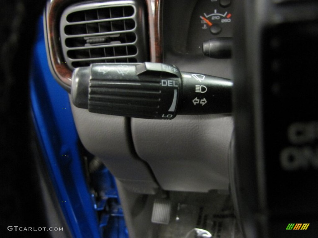 2001 Ram 1500 SLT Club Cab 4x4 - Intense Blue Pearl / Agate photo #19