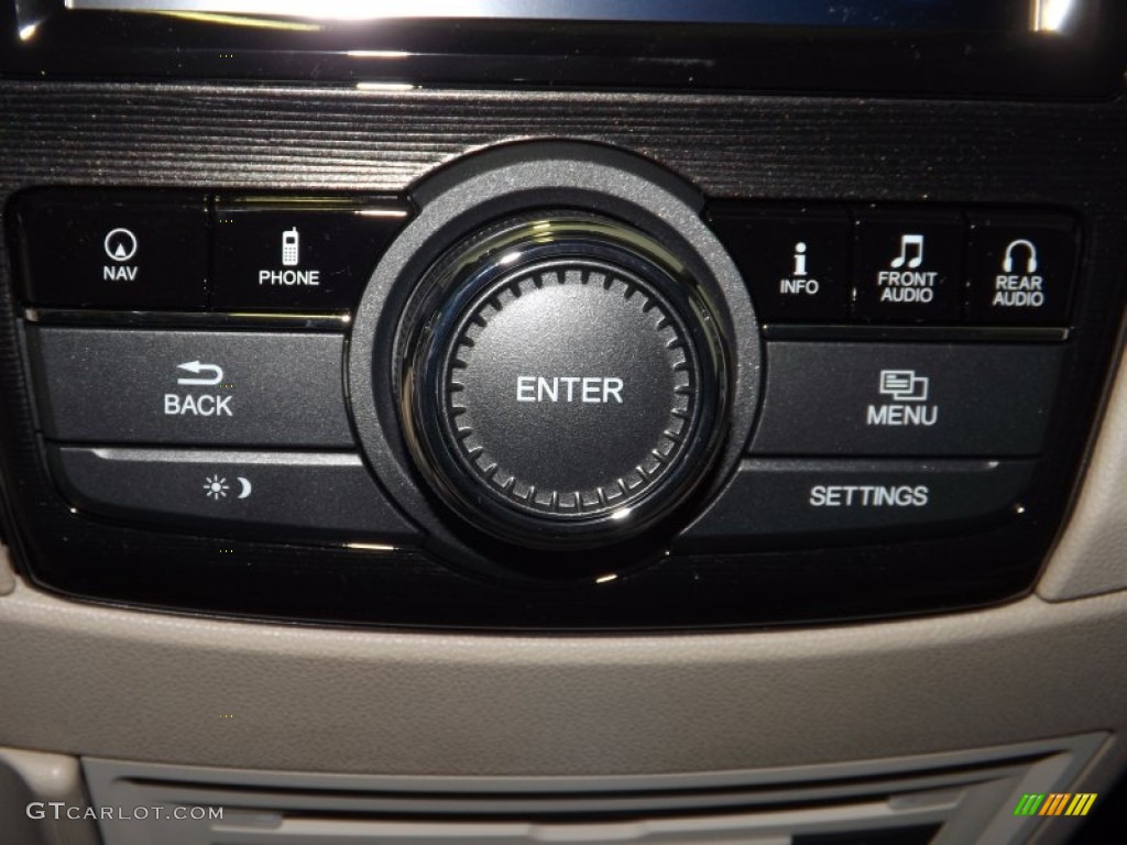 2014 Odyssey Touring Elite - Dark Cherry Pearl / Beige photo #24