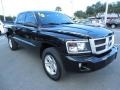 2010 Brilliant Black Crystal Pearl Dodge Dakota Big Horn Crew Cab  photo #10