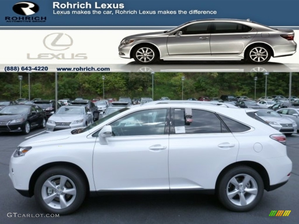 Starfire White Pearl Lexus RX