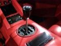 1988 Lamborghini Countach Red Interior Transmission Photo