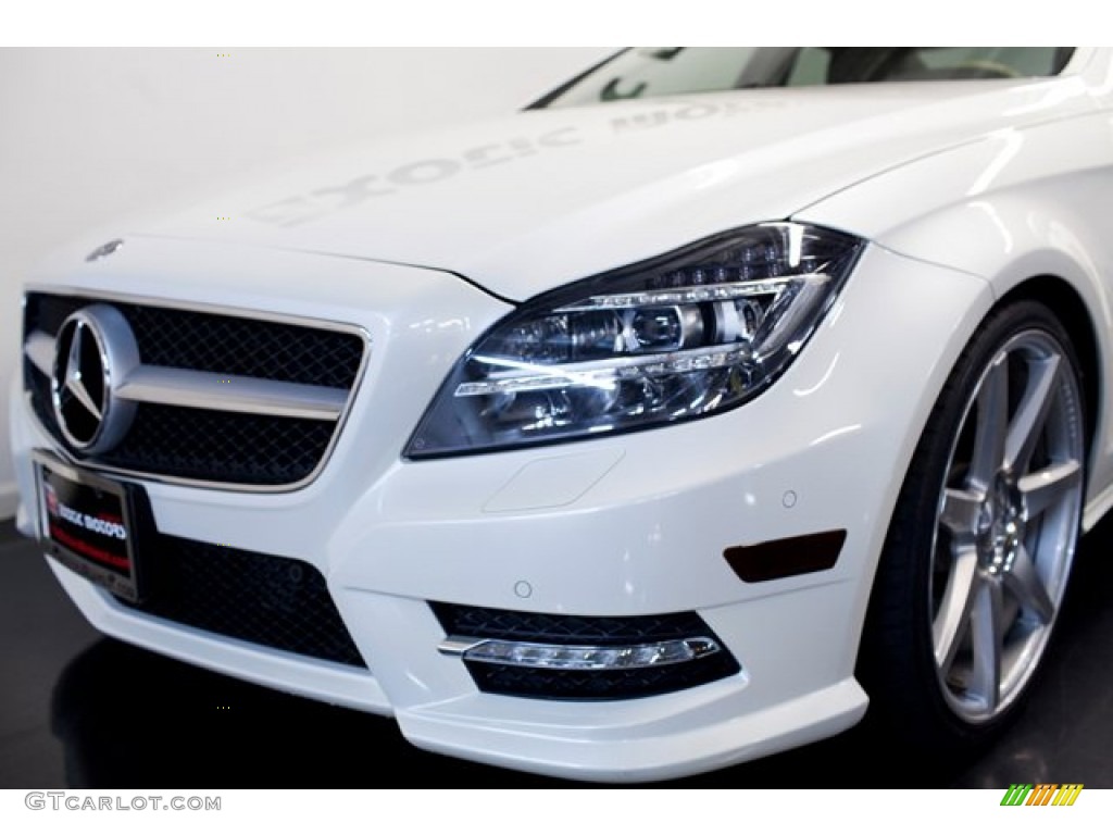 2013 CLS 550 4Matic Coupe - Diamond White Metallic / Almond/Mocha photo #17