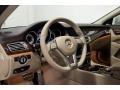Almond/Mocha 2013 Mercedes-Benz CLS 550 4Matic Coupe Steering Wheel