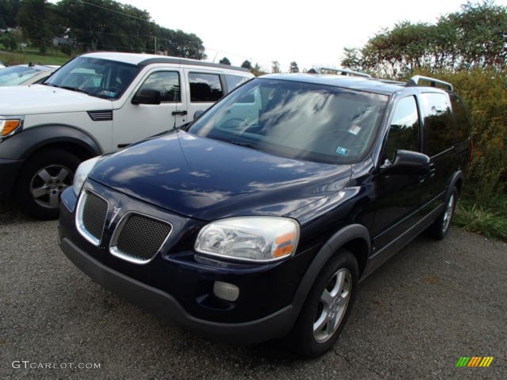 Dark Blue Metallic Pontiac Montana