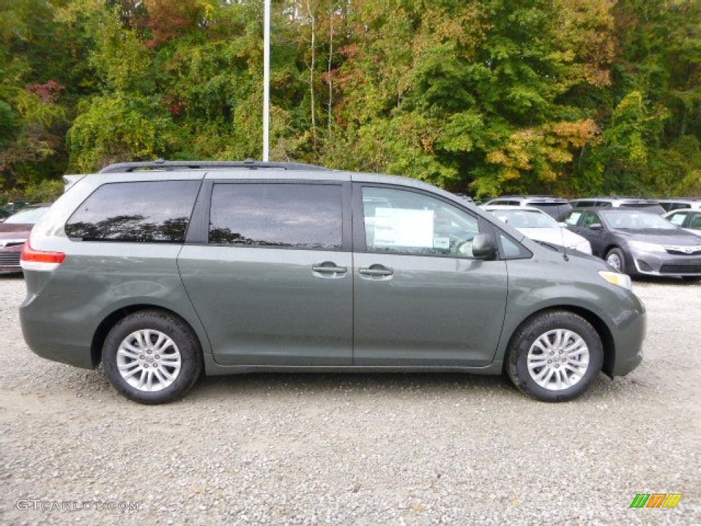 Cypress Green Pearl 2014 Toyota Sienna XLE Exterior Photo #86484135