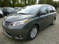 Cypress Green Pearl 2014 Toyota Sienna XLE Exterior